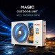 Air Conditioner Magic 3 TON 10 Years Compressor Warranty 7 Years indoor And Outdoor Unit