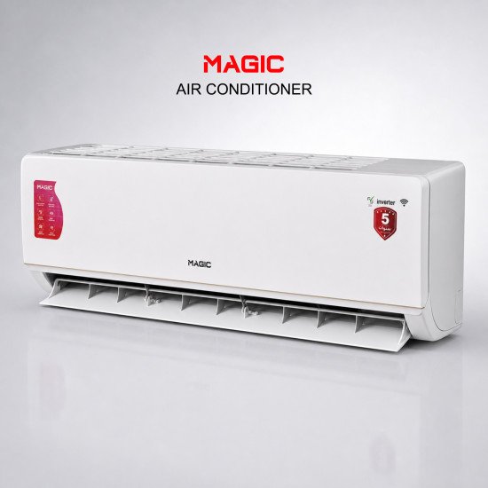 Air Conditioner Magic 3 TON 10 Years Compressor Warranty 7 Years indoor And Outdoor Unit