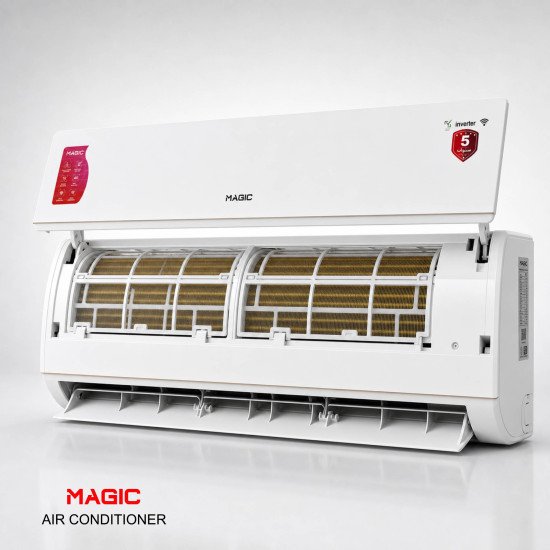 Air Conditioner Magic 3 TON 10 Years Compressor Warranty 7 Years indoor And Outdoor Unit
