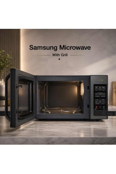 Samsung Microwave With Grill MG402MADXBB