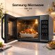 Samsung Microwave With Grill MG402MADXBB