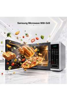 Samsung Microwave With Grill MG40J5133AT Silver