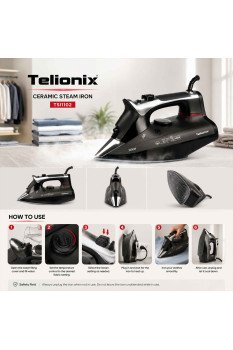 TSI1102 TELIONIX STEAM IRON