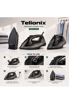 TSI1127 TELIONIX STEAM IRON