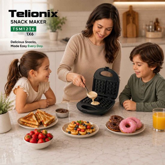 TSM1236 TELIONIX SNACK MAKER