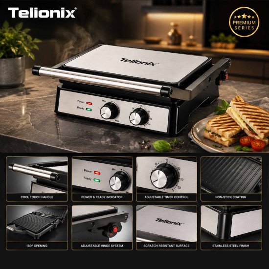 TGM1237 TELIONIX GRILL MAKER