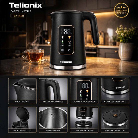 TEK1400 TELIONIX ELECTRIC KETTLE