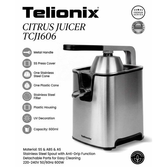 TCJ1606 TELIONIX CITRUS JUICER