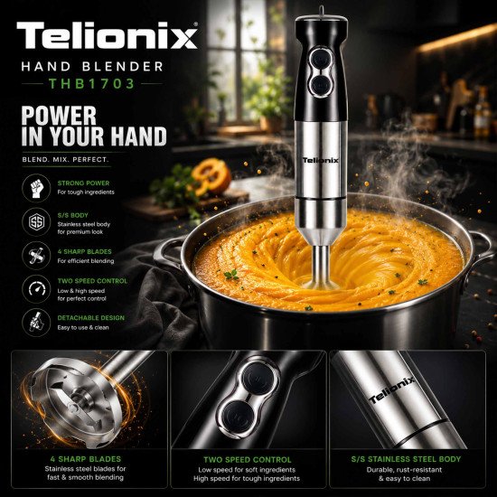 THB1703 TELIONIX HAND BLENDER