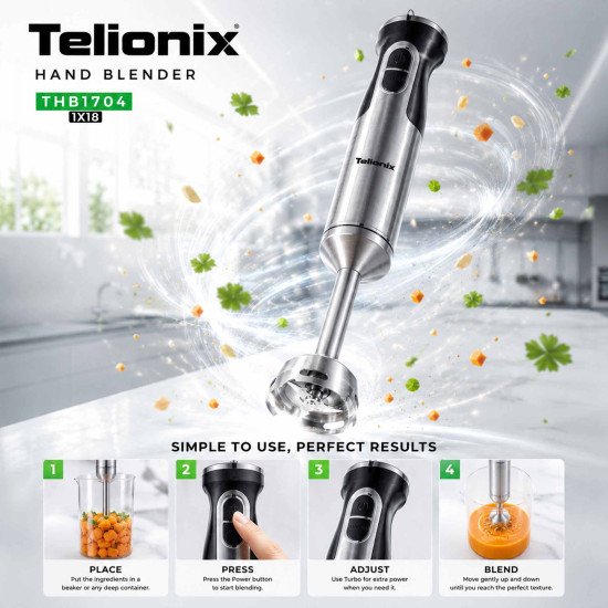 THB1704 TELIONIX HAND BLENDER