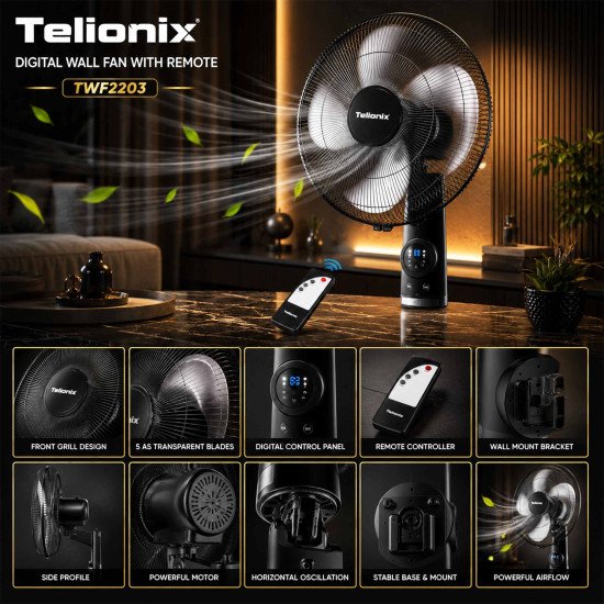 TWF2203 TELIONIX WALL FAN