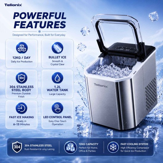 TIM2897 TELIONIX ICE MAKER