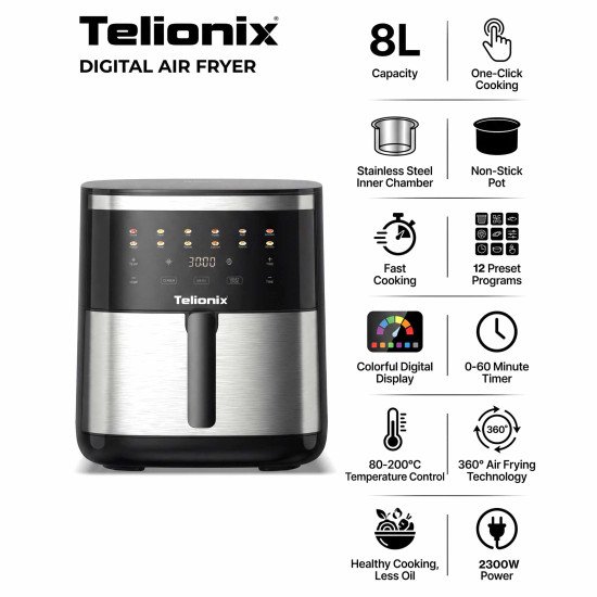 TAF4422 TELIONIX AIR FRYER