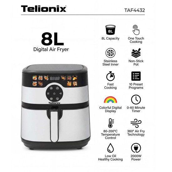 TAF4432 TELIONIX AIR FRYER