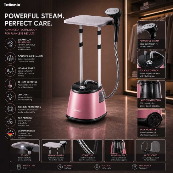 TGS4605 TELIONIX GARMENT STEAMER