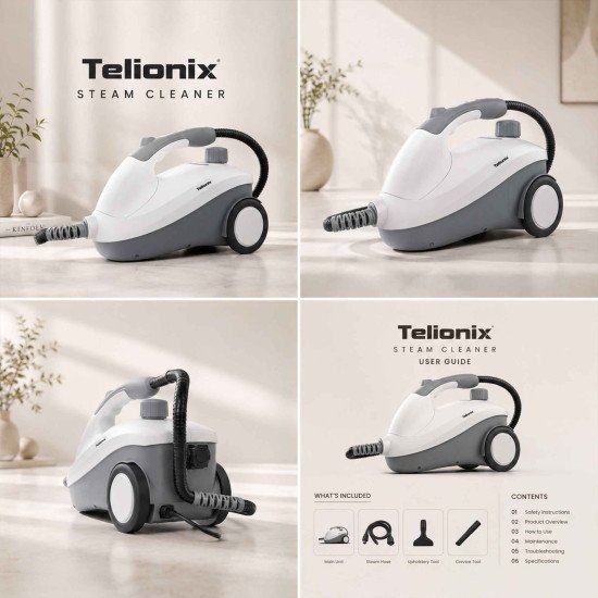 TSC4924 TELIONIX STEAM CLEANER