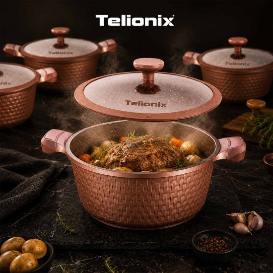TGC5706 TELIONIX COOKWARE SET