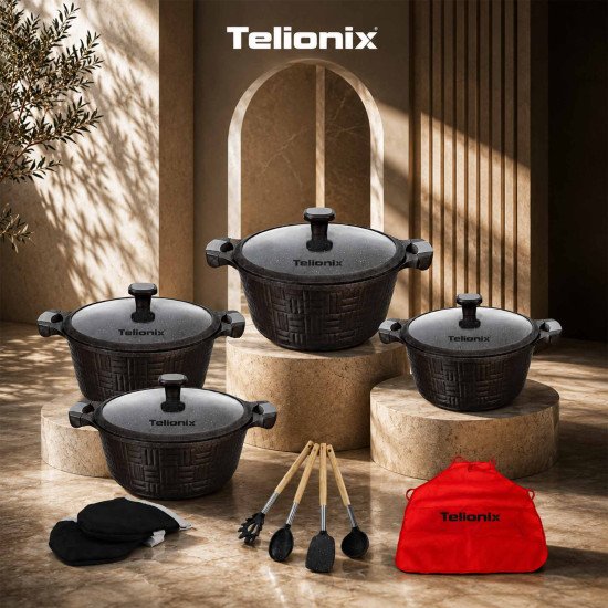 TGC5707 TELIONIX COOKWARE SET