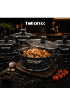 TGC5708 TELIONIX COOKWARE SET