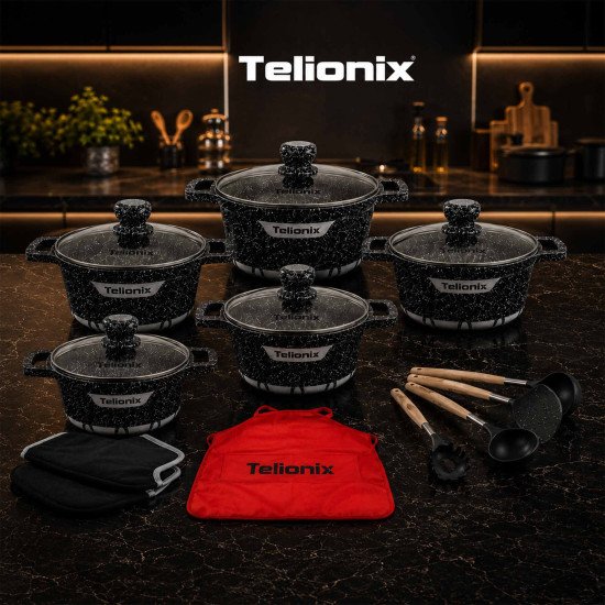 TGC5708 TELIONIX COOKWARE SET