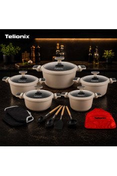 TGC5709 TELIONIX COOKWARE SET