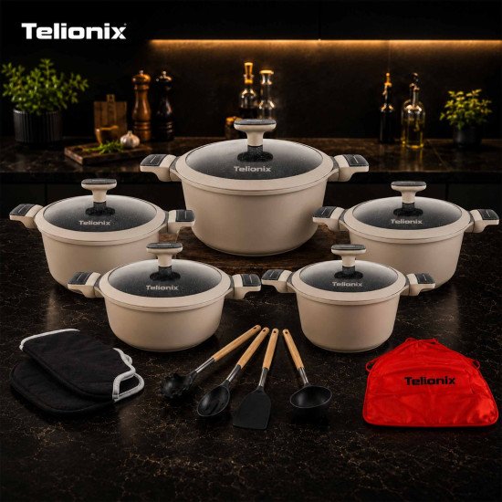 TGC5709 TELIONIX COOKWARE SET