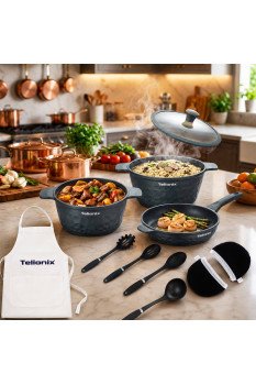 TGC5712 TELIONIX COOKWARE SET