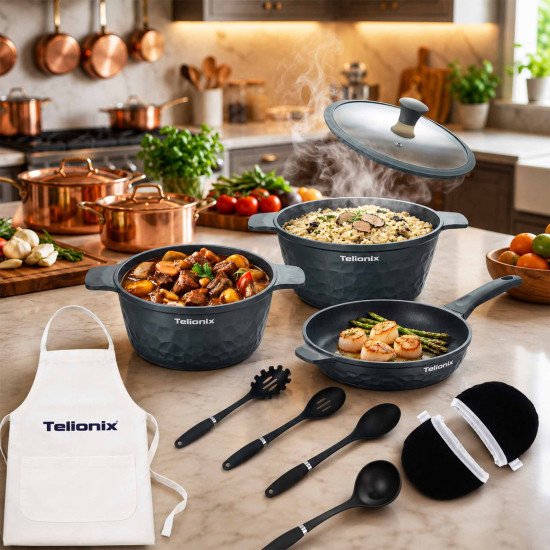 TGC5712 TELIONIX COOKWARE SET