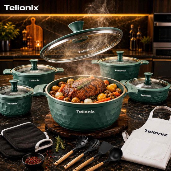 TGC5712 TELIONIX COOKWARE SET
